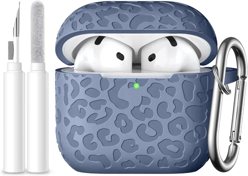 Vista 27 de Funda compatible con AirPods Pro 3 con grabado de leopardo APPro3-Negro