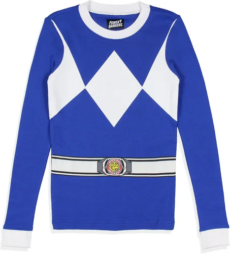Vista 3 de INTIMO Power Rangers - Conjunto de pijama para niño, diseño clásico de Red Ranger