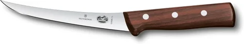 Vista 2 de Victorinox Cuchillo para deshuesar de madera de 5 pulgadas, curvo, hoja