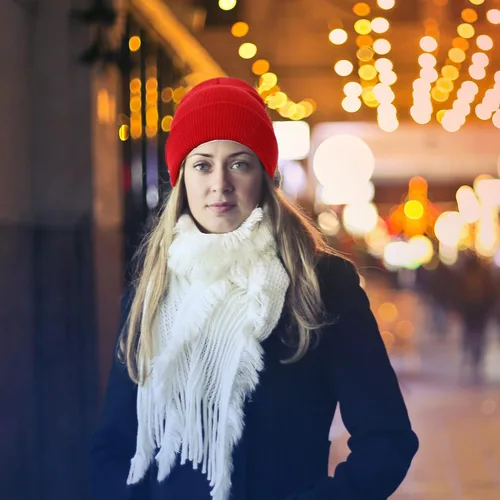 Vista 4 de Gorro unisex para hombre y mujer, gorro de punto para invierno