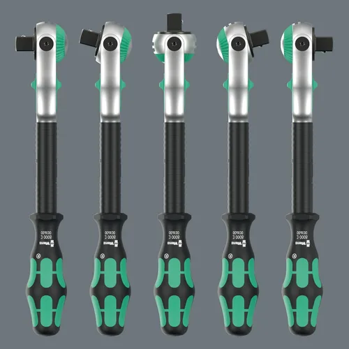 Vista 7 de Wera 8100 SC 2-1/2-Inch Dr. Set 2, multicolor, acero aleado