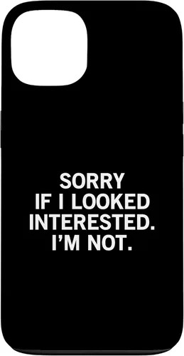 Vista 7 de Sorry If I Looked Interested I'm Not Funda para iPhone 17
