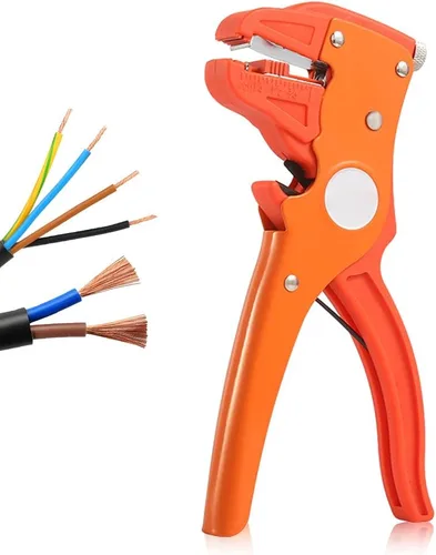Vista 10 de 2024 Nuevo pelacables, pelacables autoajustables, pelacables multifuncionales, alicates de engaste, pelacables, cortador de cables 2 en 1, #A1