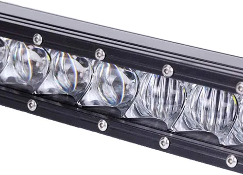 Vista 3 de Barra de luz LED curvada de 31 pulgadas y 150 W de una sola fila, luces LED delgadas CREE, barra de luz de lente 5D, haz de inundación, conducción