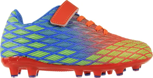 Vista 5 de Sooneeya Tacos de fútbol para niños, zapatos deportivos de suelo firme para exteriores