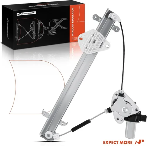 Vista 9 de A-Premium Elevalunas eléctrico con motor compatible con Legacy Outback 2010-2014 lado del conductor delantero con función antipellizcos