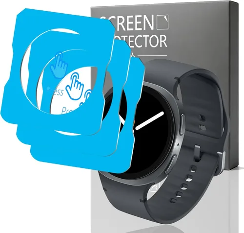 Vista 94 de Paquete de 3 protectores de pantalla para Amazfit Active 2, protección flexible de vidrio no templado, película protectora transparente HD