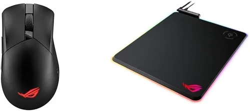 Vista 11 de ASUS Paquete de mouse inalámbrico para juegos ROG Gladius III y auriculares para juegos ROG Cetra