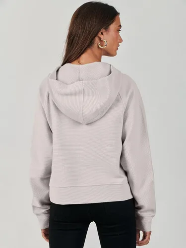 Vista 5 de ANRABESS Half Zip Sweatshirts Cropped Hoodies Fleece Womens Quarter Zip Up Pullover Sweaters Fall Outfits 2023 Winter Clothes