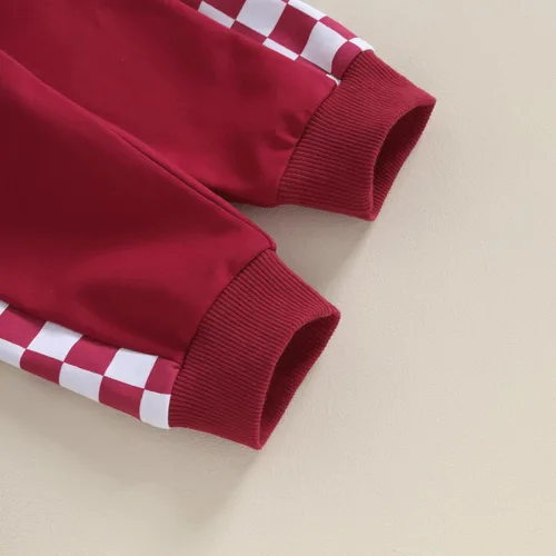 Vista 6 de BeQeuewll Ropa para bebé niña, trajes de otoño e invierno, sudadera de manga larga, sudadera y pantalones para niños pequeños