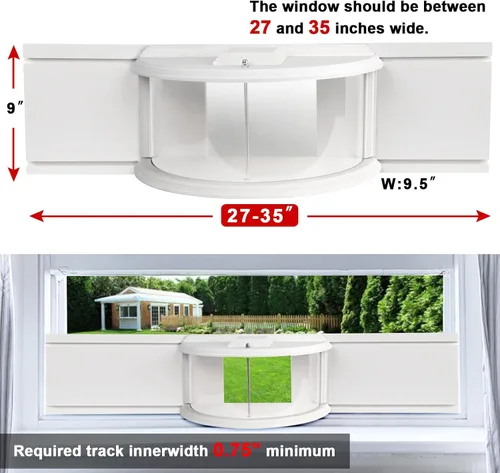 Vista 2 de Comederos para pájaros en ventana para ver – Comedero para pájaros de visión clara de 180°, duradero, elegante, se adapta a ventanas de 27 a 35