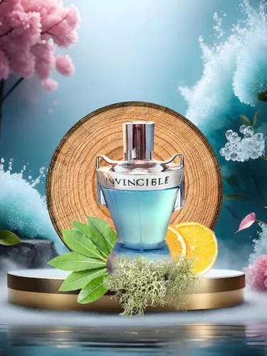 Vista 2 de INVINCIBLE POUR HOMME EAU DE TOILETTE 3.4 FL. Oz. Fragancia Acuática Amaderada para hombre.