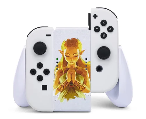 Vista 6 de PowerA Joy-Con Comfort Grip for Nintendo Switch - Princess Zelda game controller gamepad Nintendo Switch Lite