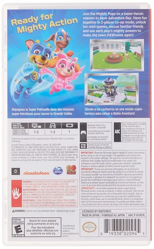 Vista 2 de PAW Patrol Mighty Pups Save Adventure Bay for Nintendo Switch