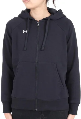 Vista 2 de Under Armour Rival - Sudadera con capucha y cremallera completa para mujer