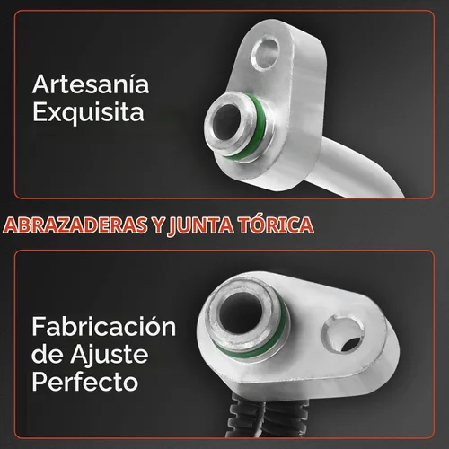 Vista 3 de A-Premium Manguera de línea de descarga de A/C compatible con Toyota Highlander