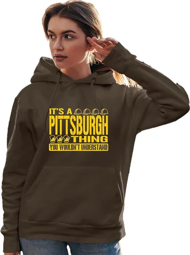 Vista 8 de Go All Out Sudadera con capucha It's A Pittsburgh Thing You Wouldn't Understand para hombre y mujer