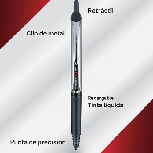 Vista 6 de Pilot Precise V5 Bolígrafos retráctiles de primera calidad, de punta extrafina 2