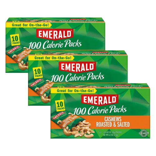 Vista 15 de Emerald Nueces secas de almendras tostadas, paquetes de 100 calorías, 7 unidades (paquete de 2)
