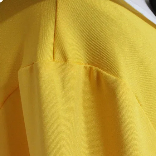 Vista 5 de YZGAH Disfraz de anime Saitama para cosplay, conjunto completo con capa de sombrero para fiesta de Halloween