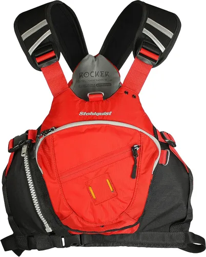 Vista 6 de Stohlquist Rocker Lifejacket, USCGA Approved Type III PFD Negro