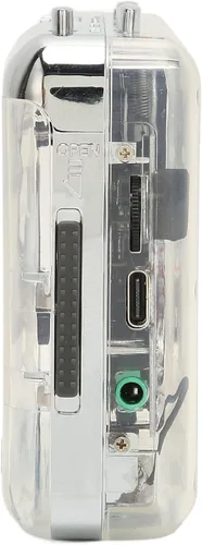 Vista 8 de Reproductor de cassette, cinta de casete a reproductor de MP3, convertidor de cintas a formato digital a través de USB con conector de 0.138 in