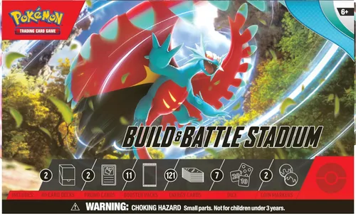 Vista 2 de Pokémon TCG: Escarlata y violeta: Paradox Rift: Estadio de construcción y batalla
