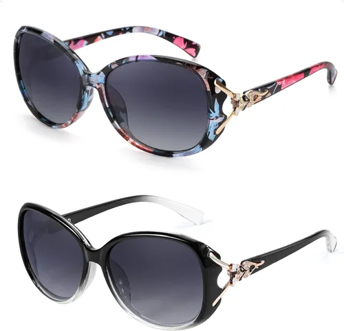 Vista 12 de FIMILU Gafas de sol para mujer, lentes de sol polarizados de gran tamaño, gafas de sol grandes para mujer, protección UV