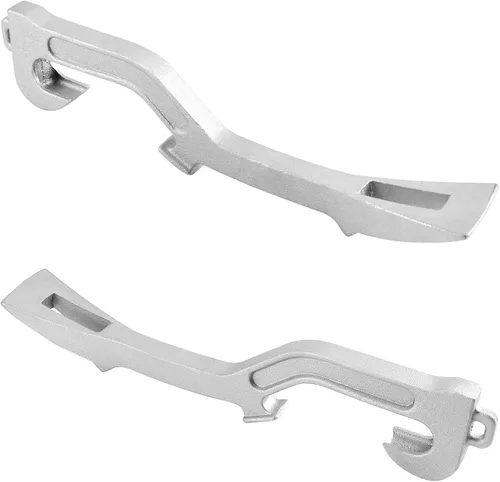 Vista 7 de QWORK Llave inglesa para manguera de incendios, aluminio universal, equipo contra incendios, 11-7/8 pulgadas de longitud, paquete de 2