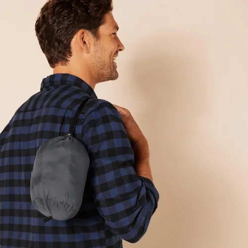 Vista 4 de Tienda Essentials Mens Lightweight Water-Resistant Packable Puffer Vest