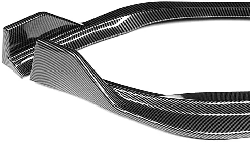 Vista 3 de EPARTS - Juego de 3 piezas de alerón para parachoques delantero, divisor de barbilla, kit de protección compatible con modelos Lexus ES350 / ES300h