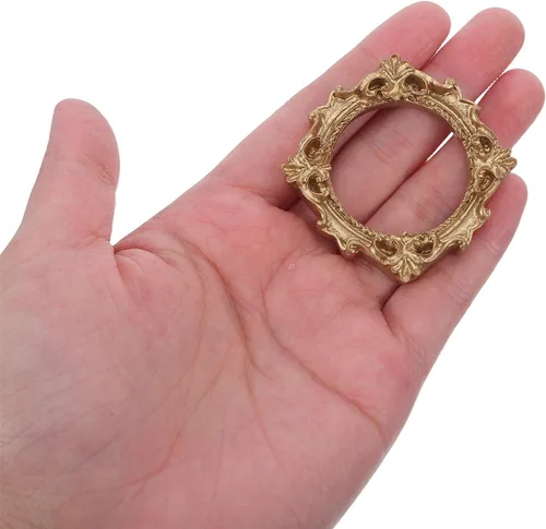 Vista 6 de Levemolo 10pcs Retro European Mini Resin Frames in Tone
