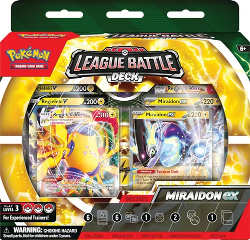 Vista 2 de Pokémon TCG: Mazo de Batalla de Liga Miraidon ex