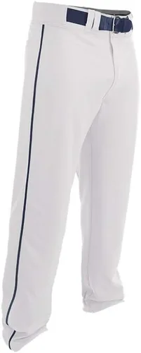 Vista 10 de EASTON RIVAL 2 Pantalón de béisbol y sóftbol con canaletas Adulto Piped Blanco/Negro