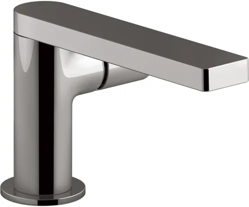 Vista 19 de Kohler 73050-7-BL Composed Grifo de lavabo de baño con mango cilíndrico, 1.2 gpm, negro mate