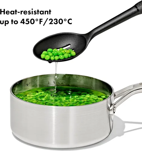 Vista 3 de OXO Good Grips - Juego de herramientas de nailon de 4 piezas, 2.3, color negro