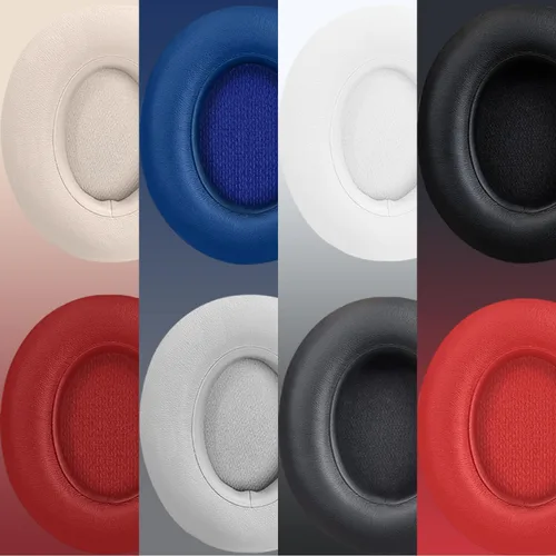 Vista 8 de Almohadillas de repuesto para auriculares Beats Studio 2 y Studio 3 con cable e inalámbricos, almohadillas con piel proteica más suave, espuma