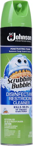 Vista 4 de Scrubbing Bubbles - Limpiador desinfectante profesional para baño, 25 onzas (paquete de 12)