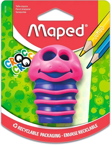 Vista 5 de Maped Croc - Afilador para cocodrilos, varios colores (001700ST)