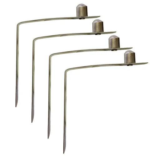 Vista 8 de UP100 50 clips de botón sólidos de acero inoxidable de 4 a 0.354 in, resorte a presión para entornos húmedos con requisitos elásticos, toldo Botón