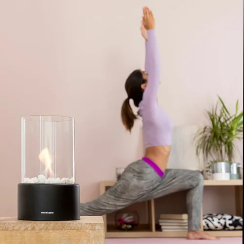 Vista 8 de Chimenea de Mesa de Bioetanol Decorativa Heatfir InnovaGoods