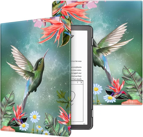 Vista 44 de Funda para Kindle básico de 6 pulgadas (11.ª generación), múltiples ángulos, piel sintética, delgada, con función de encendido y apagado automático