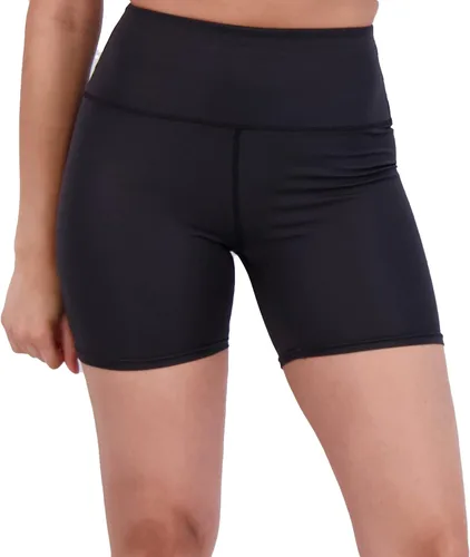 Vista 2 de Real Essentials 3 Pack Women's Active Athletic High Waisted Full-Length Leggings & Biker Shorts 6" Inseam