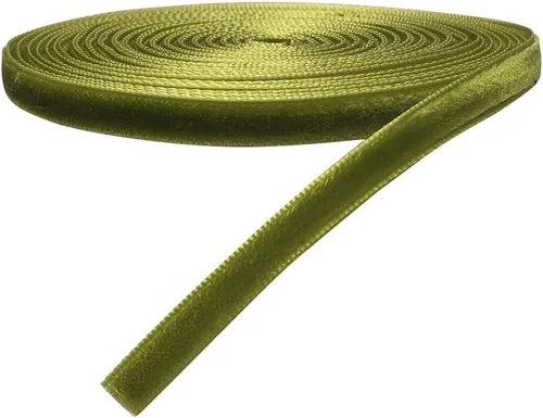 Vista 39 de Chenkou Craft 5 yardas de cinta de terciopelo para decoración navideña y embalaje artesanal
