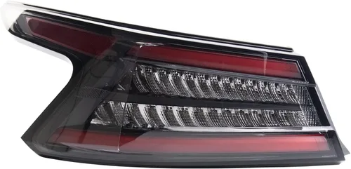 Vista 16 de Ensamble de luz trasera exterior TRQ para lado del conductor izquierdo trasero. Compatible con Toyota Corolla XLE 2020, 2021, 2022 y Toyota Corolla