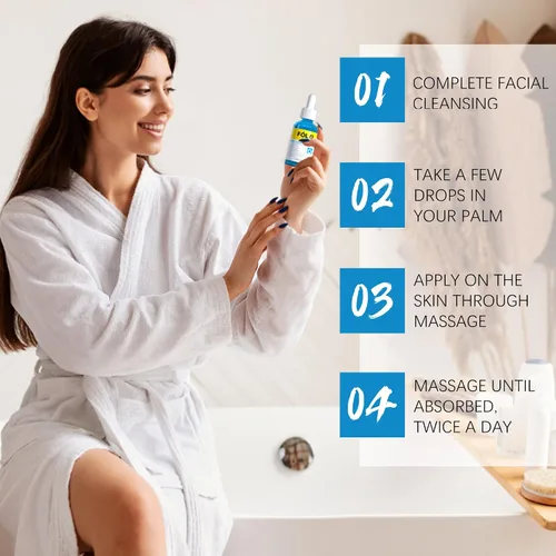 Vista 6 de Esencia de ácido hialurónico 8D, agua de equilibrio de la piel, suero facial relleno, antienvejecimiento, adecuado para pieles sensibles también