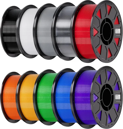Vista 38 de Creality Ender - Filamento PETG para impresora 3D de 1.75mm 1KG (2.2 libras), alta precisión, alta resistencia, inodoro, mejor flujo, resistente a