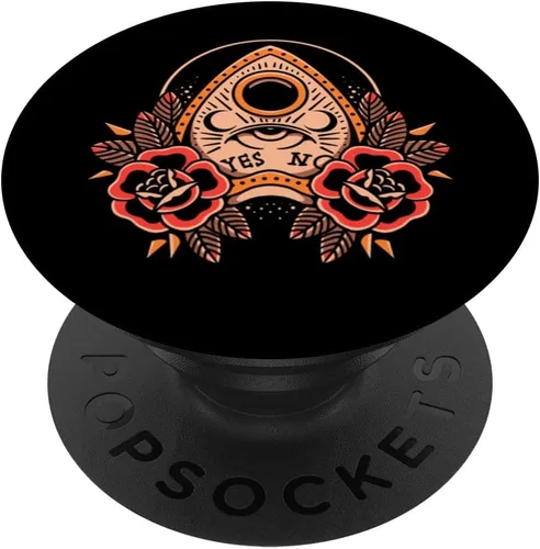 Vista 6 de Tabla clásica de Ouija Wiccan Alt Grunge ropa moderna espeluznante PopSockets MagSafe PopGrip para iPhone