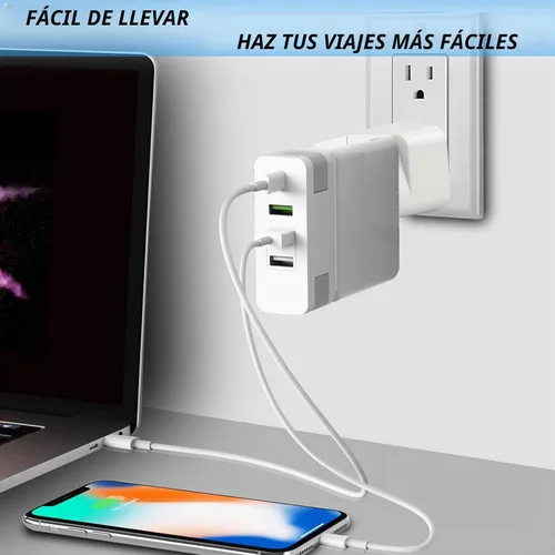 Vista 4 de Adaptador de enchufe de Europa a EE. UU., paquete de 3 adaptadores de enchufe de Reino Unido a EE. UU., Adaptador de enchufe de India a EE. UU.