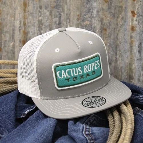 Vista 25 de HOOEY Adjustable Snapback Trucker Hat with Cactus Ropes Logo